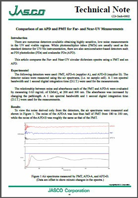 APD and PMT